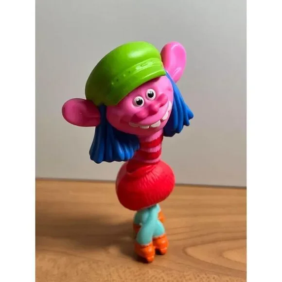 DreamWorks Trolls World Tour Cooper Figure McDonalds - Picture 1 of 6